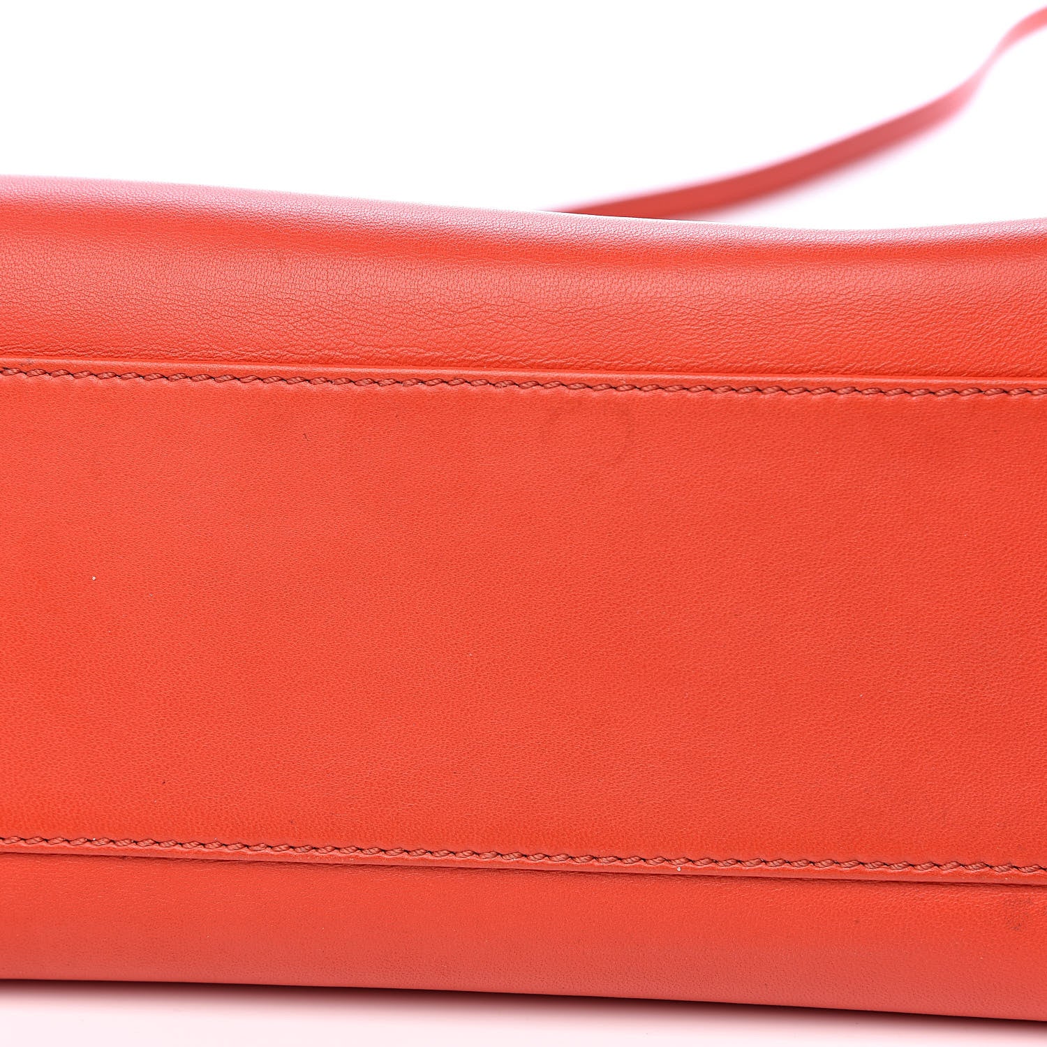 Fendi Nappa Mini Peekaboo Iconic Satchel Papavero 10 of 16