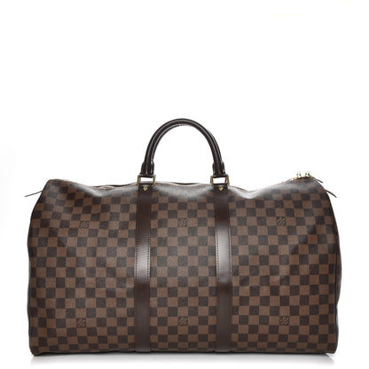 Louis Vuitton Damier Ebene Keepall 50 1 of 8