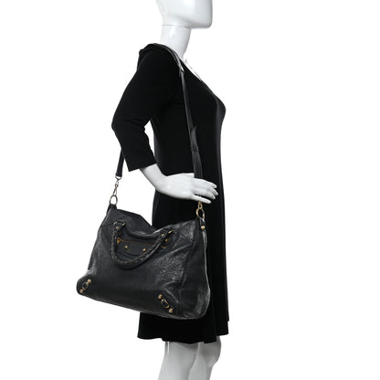 Balenciaga Agneau Giant 12 Gold Hardware Velo Anthracite 2 of 9