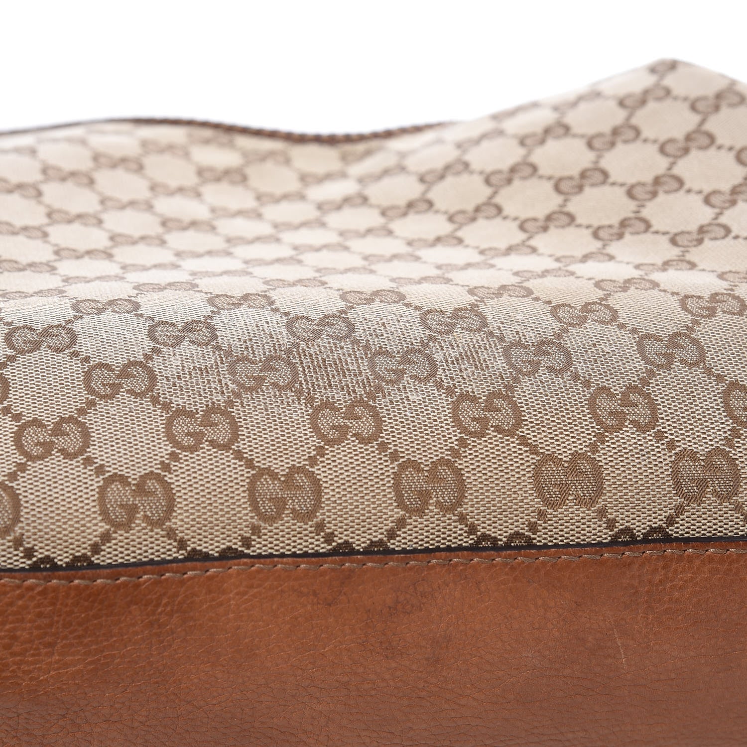 Gucci Monogram Medium Marrakech Hobo Camel 13 of 21