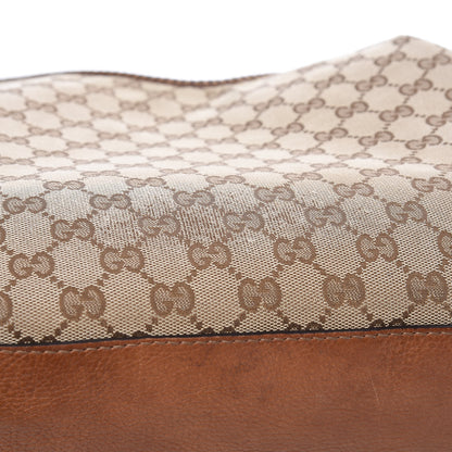 Gucci Monogram Medium Marrakech Hobo Camel 13 of 21