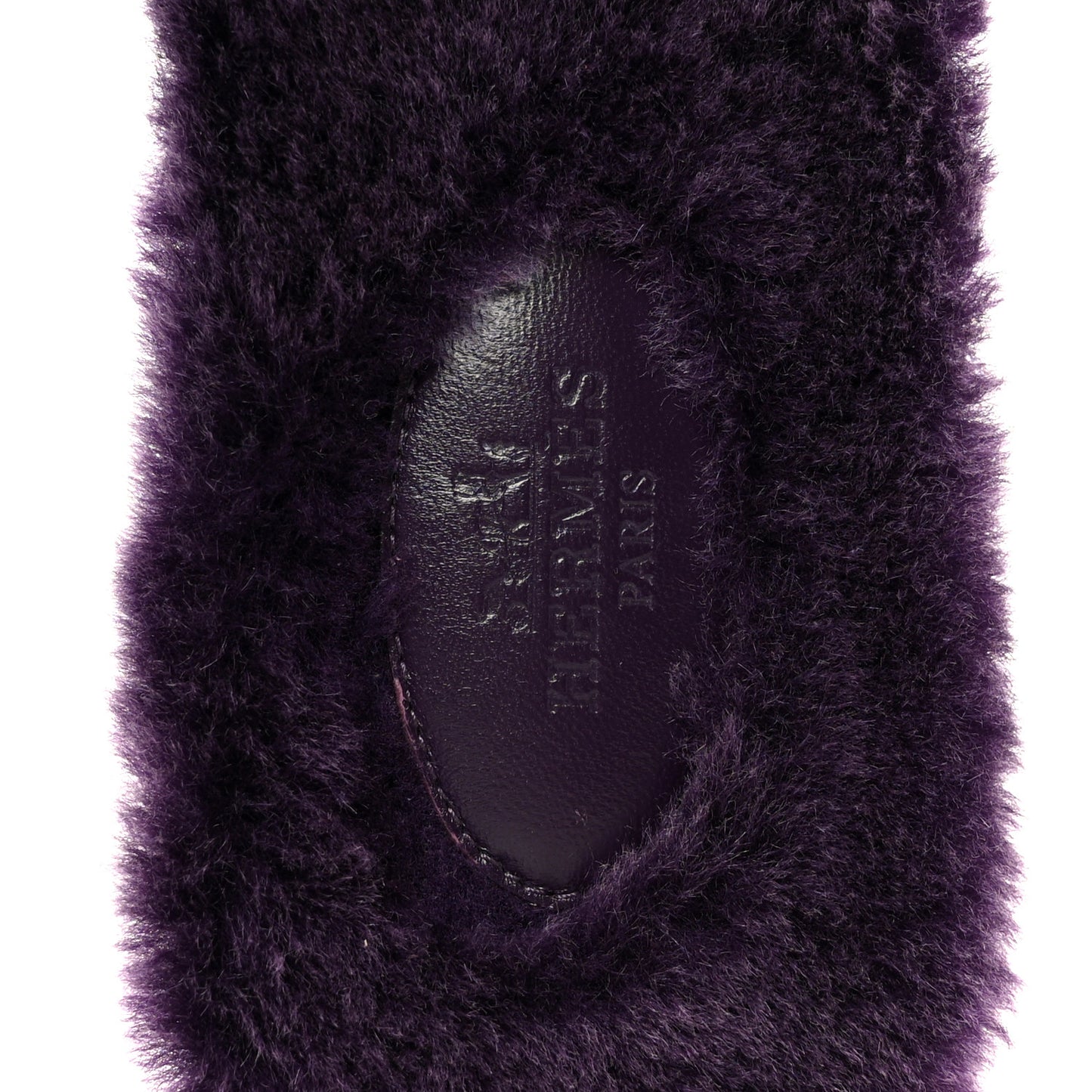 Woolskin Oran Sandals 38.5 Violet Fonce
