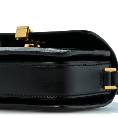 Saint Laurent Smooth Calfskin Micro Solferino Satchel Black 8 of 9