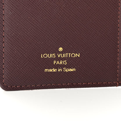 Louis Vuitton Mini Lin Small Ring Agenda Cover Cherry 6 of 9