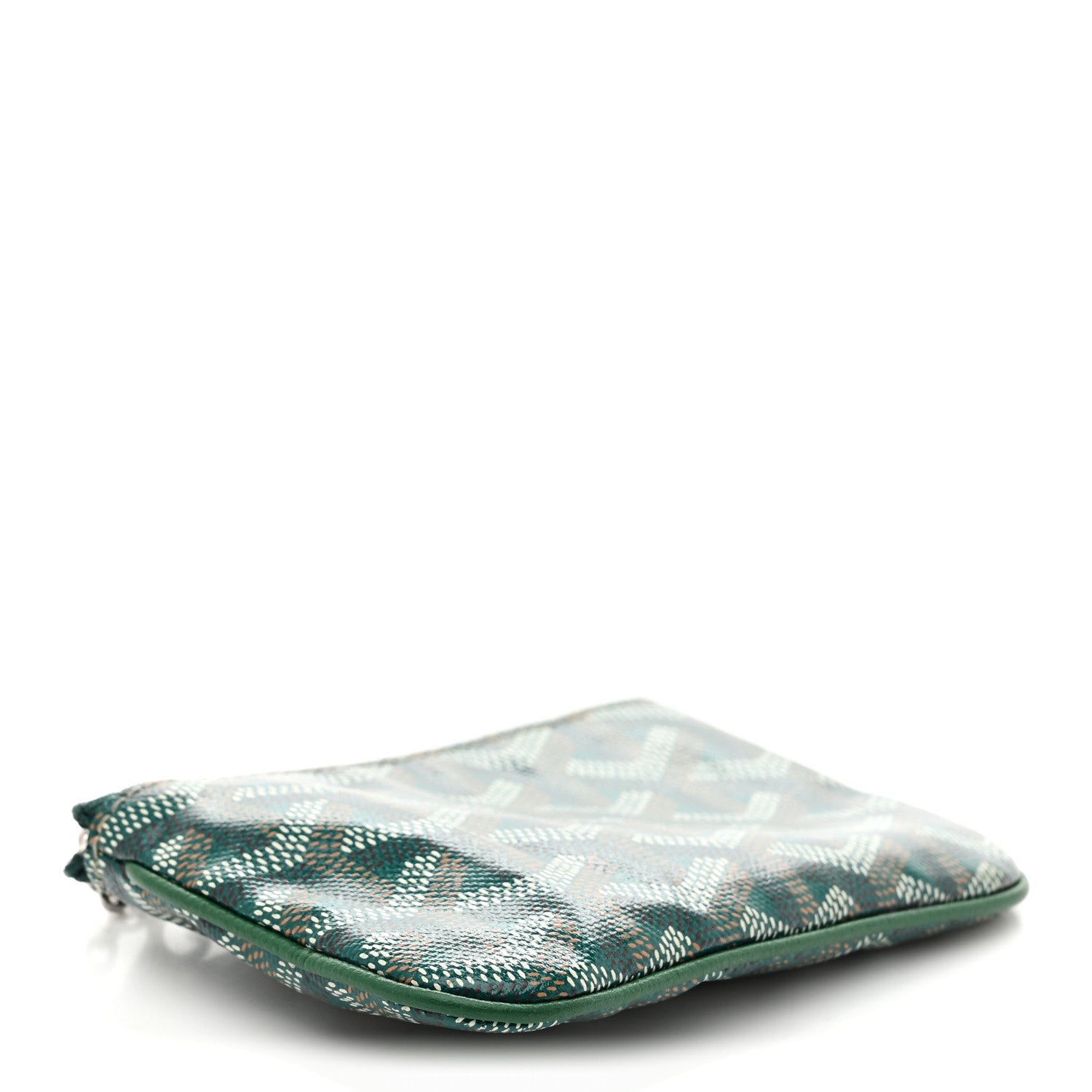 Goyard Goyardine Nano Senat Key Pouch Green 4 of 7