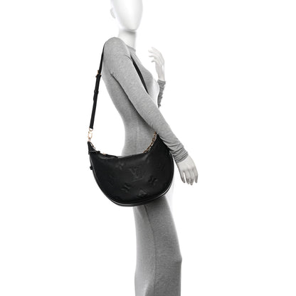 Louis Vuitton Empreinte Monogram Giant Loop Hobo Black 2 of 11