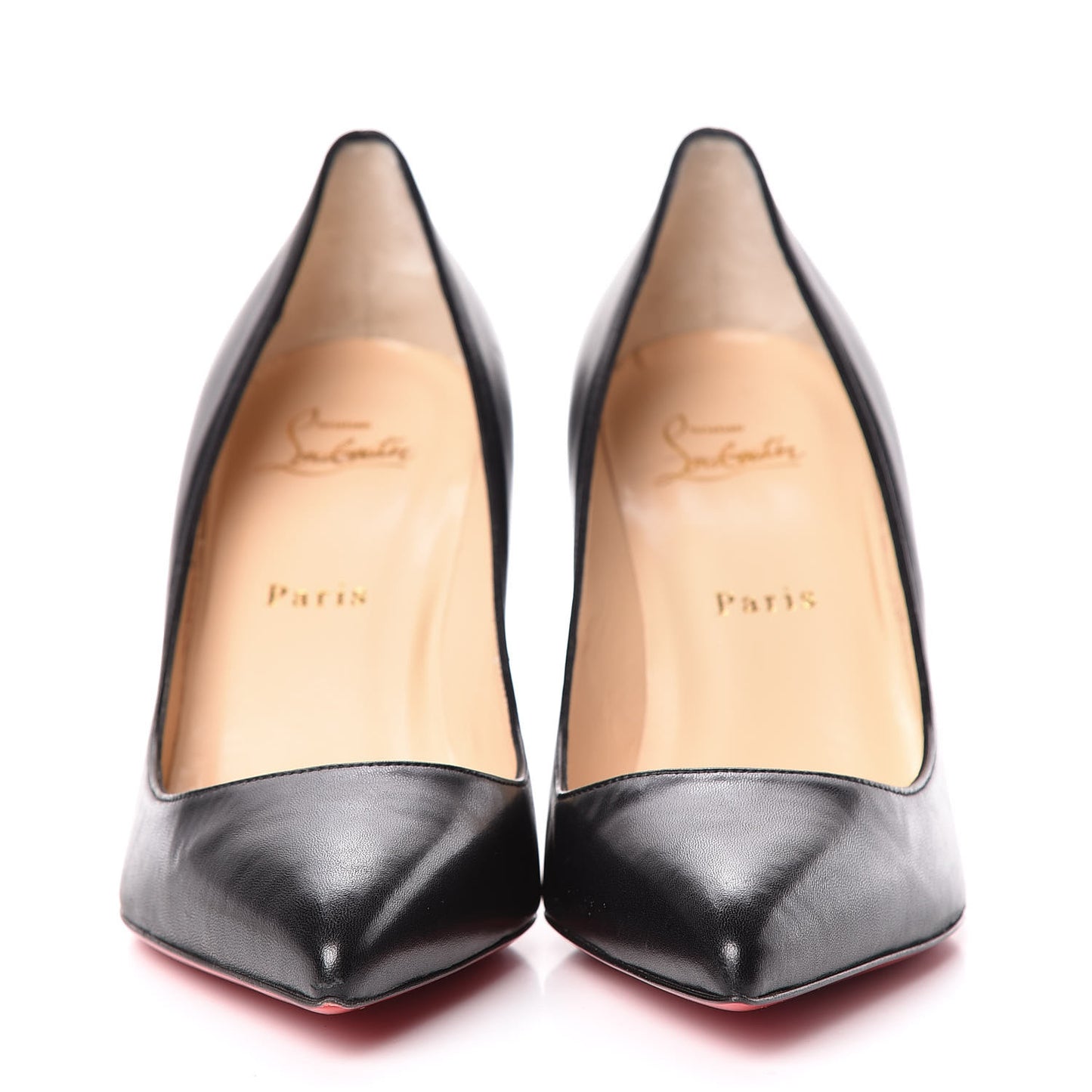 Shiny Nappa Decollete 554 85 Pumps 38.5 Black