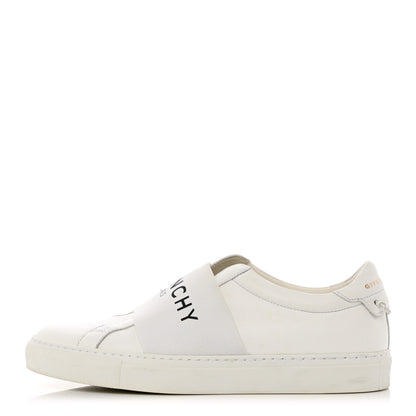 Givenchy Calfskin Band Logo Womens Urban Street Sneakers 40 White 1 of 12