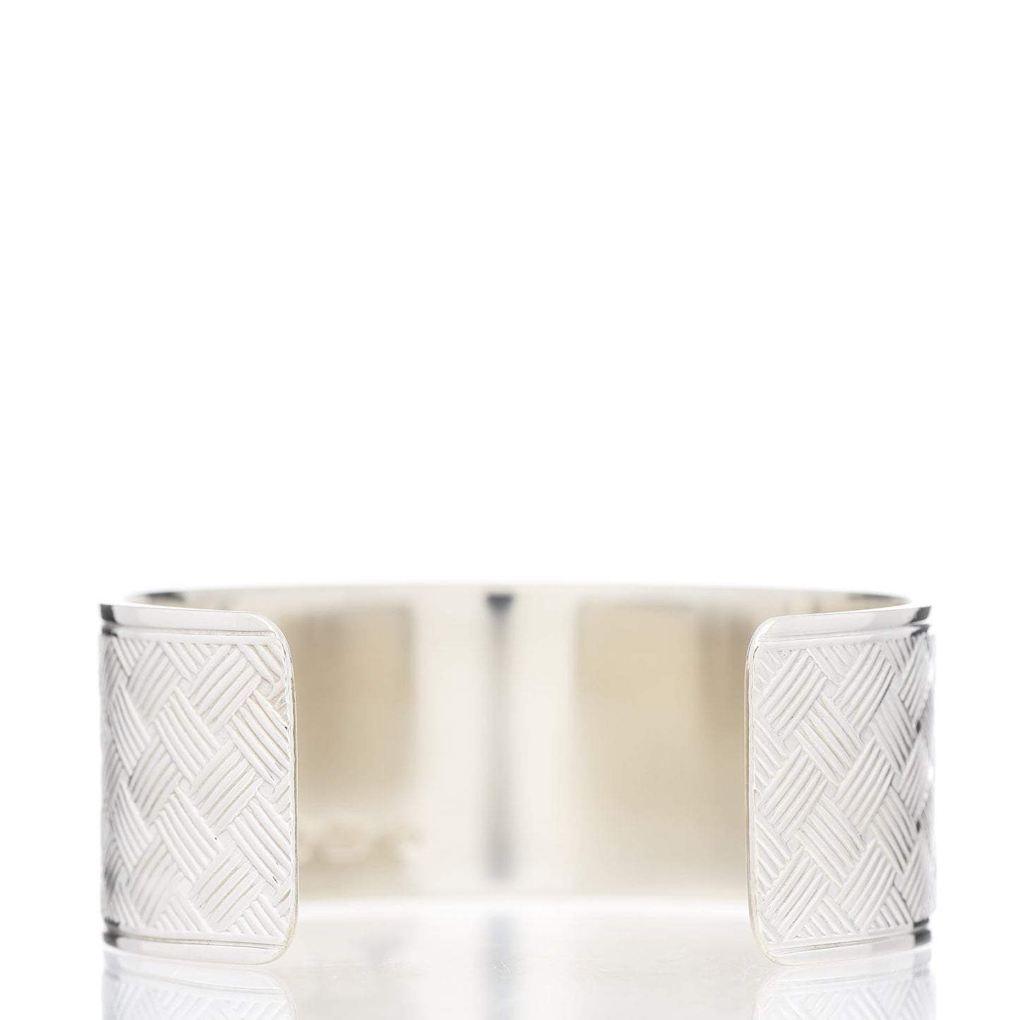 Sterling Silver Basket Makers Cuff Bracelet