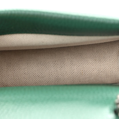 Gucci Dollar Calfskin Crystal Mini Dionysus Top Handle Bag Emerald 5 of 10