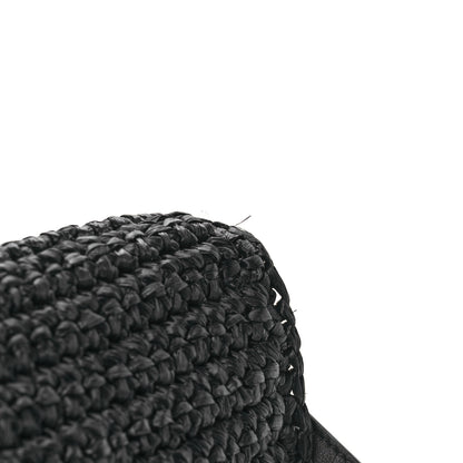 Saint Laurent Raffia Monogram Tassel Kate 99 Black 11 of 11