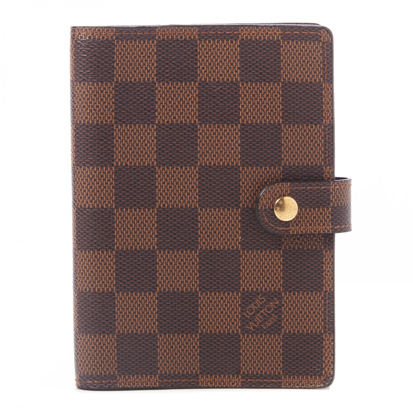Damier Ebene Small Ring Agenda Cover