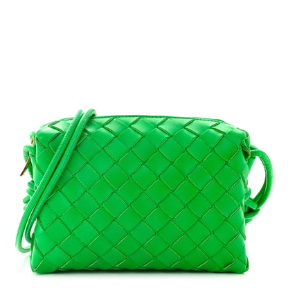 Bottega Veneta Nappa Intrecciato Mini Loop Camera Bag Parakeet 1 of 9