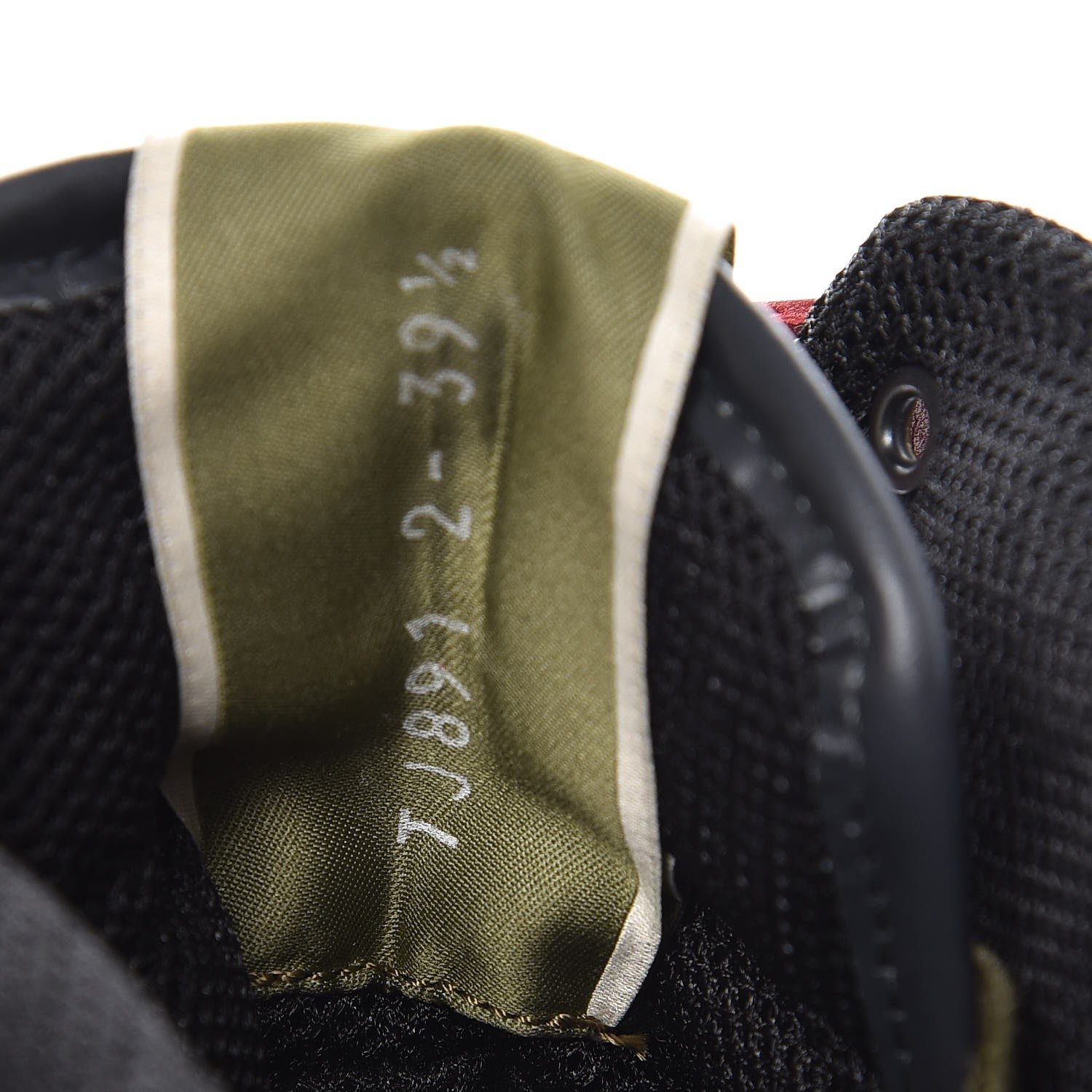 Valentino Garavani Calfskin Canvas Camouflage Rockstud Rock Be Sneakers 39.5 Olive 6 of 10