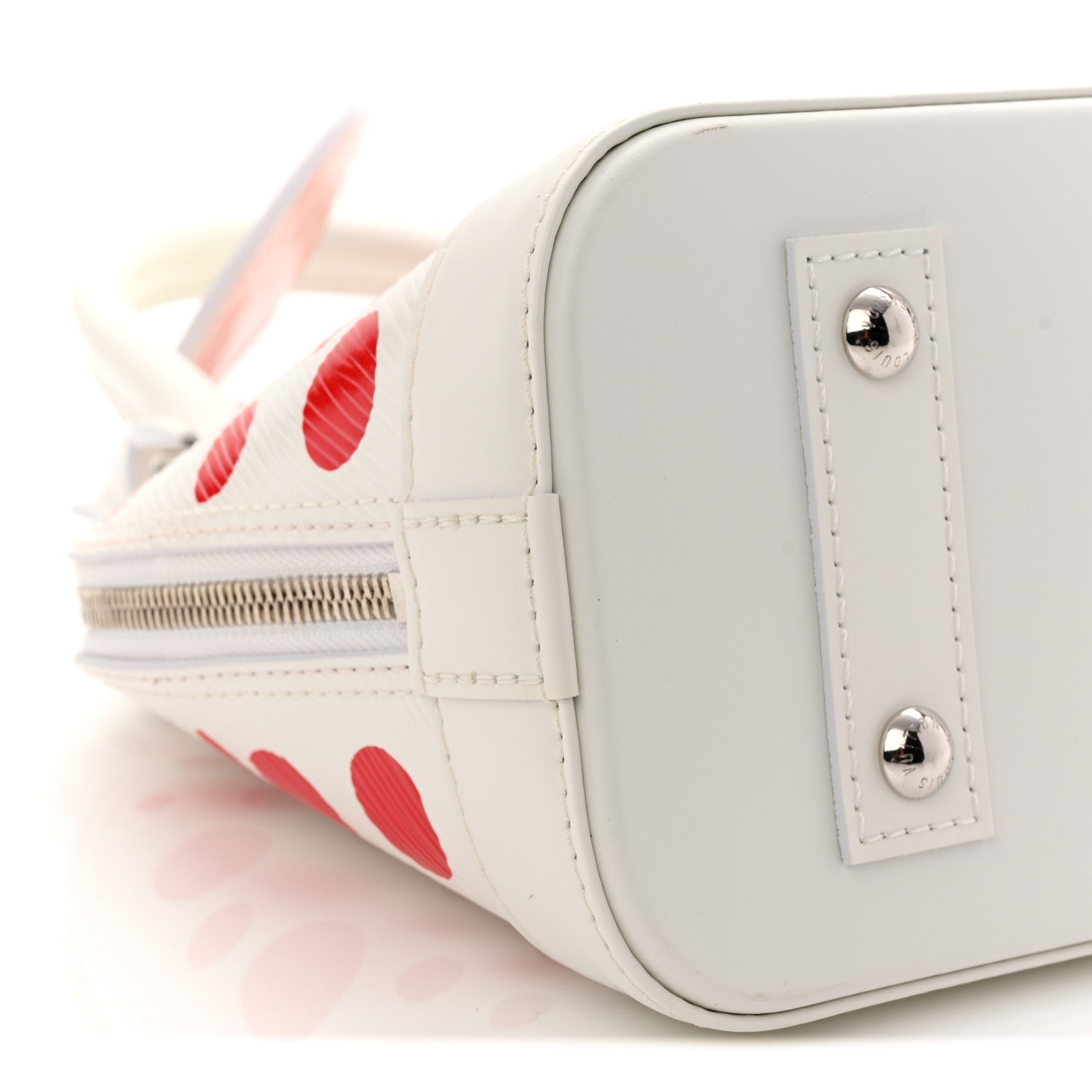 Louis Vuitton LV X YK Epi Alma BB White 8 of 10