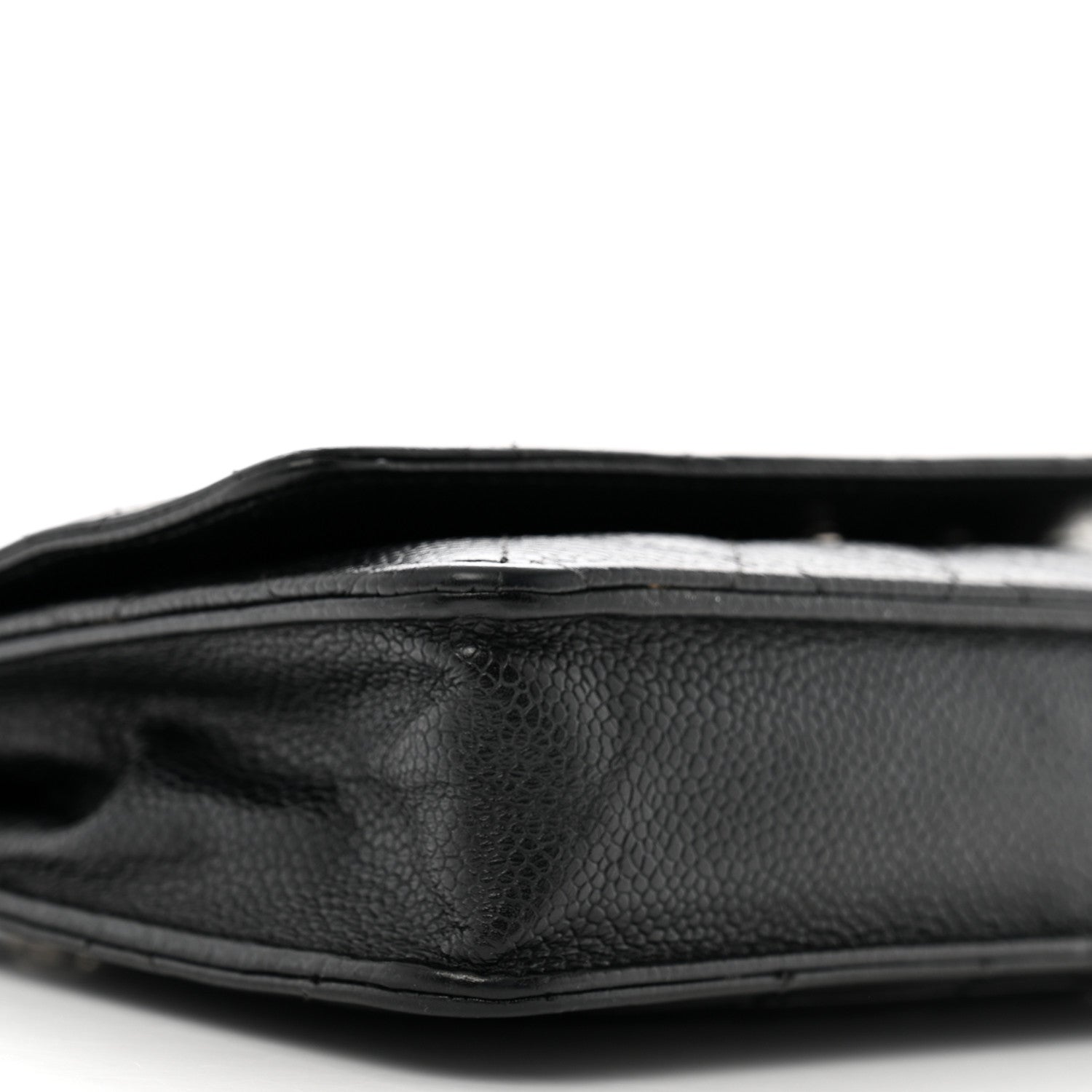 Chanel Caviar Quilted Wallet on Chain WOC Black 10 of 14