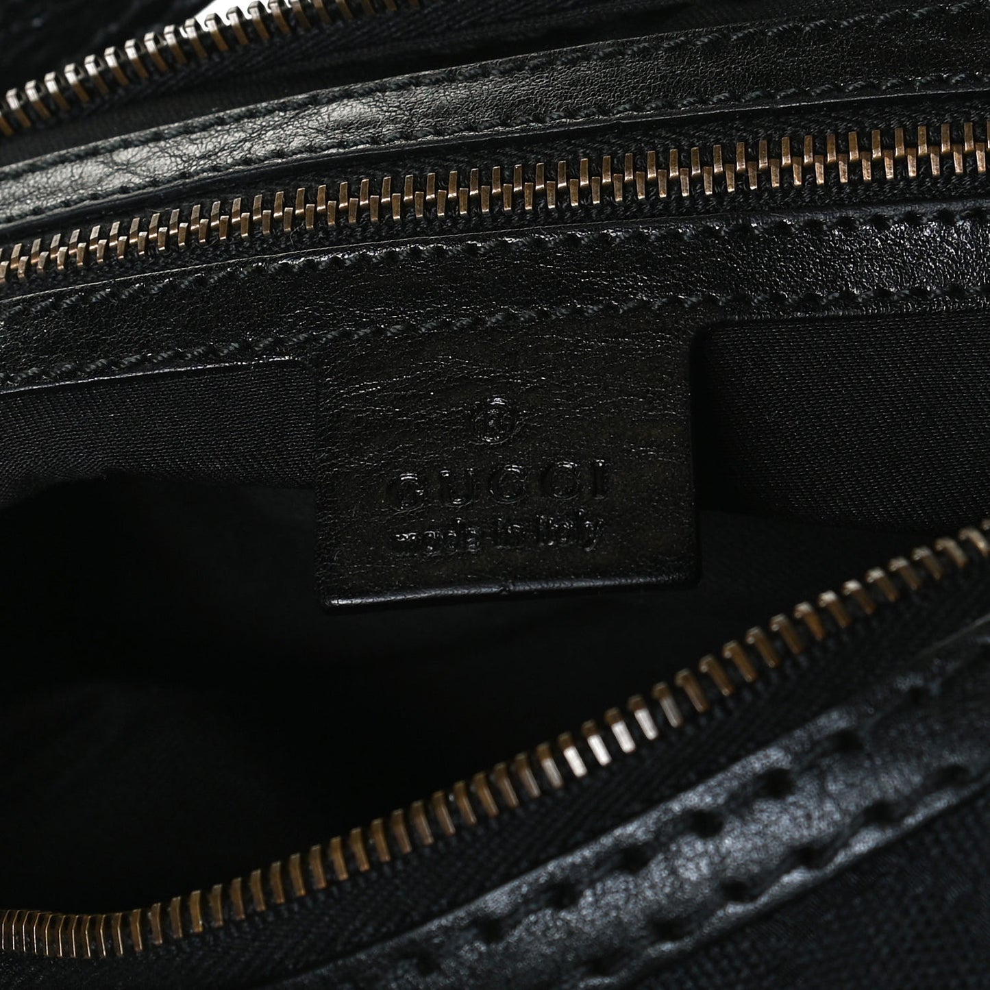 Monogram Medium Jockey Hobo Black