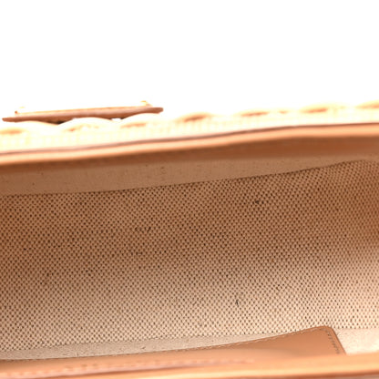 Prada Wicker Arque Shoulder Bag Natural 5 of 9