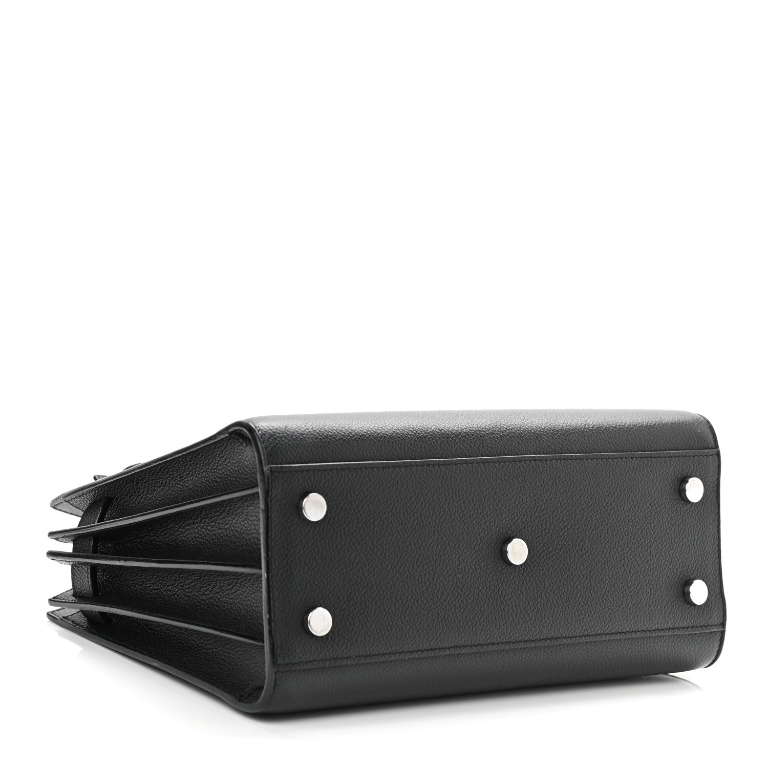 Saint Laurent Grained Calfskin Baby Sac De Jour Black 4 of 13