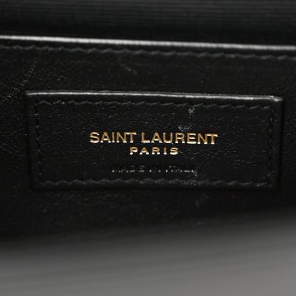 Saint Laurent Calfskin Small Monogram Kate Satchel Black 6 of 10