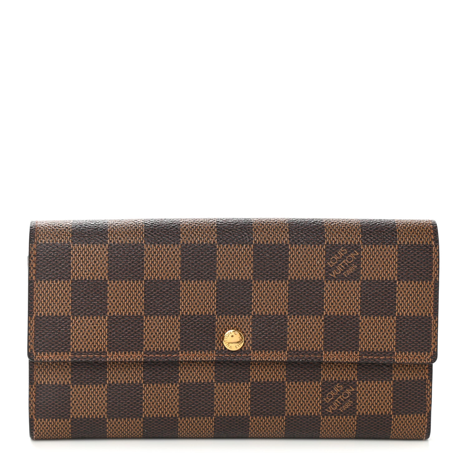 Louis Vuitton Damier Ebene Sarah Wallet 1 of 6