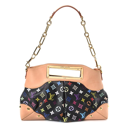 Louis Vuitton Monogram Multicolor Judy MM Black 1 of 10