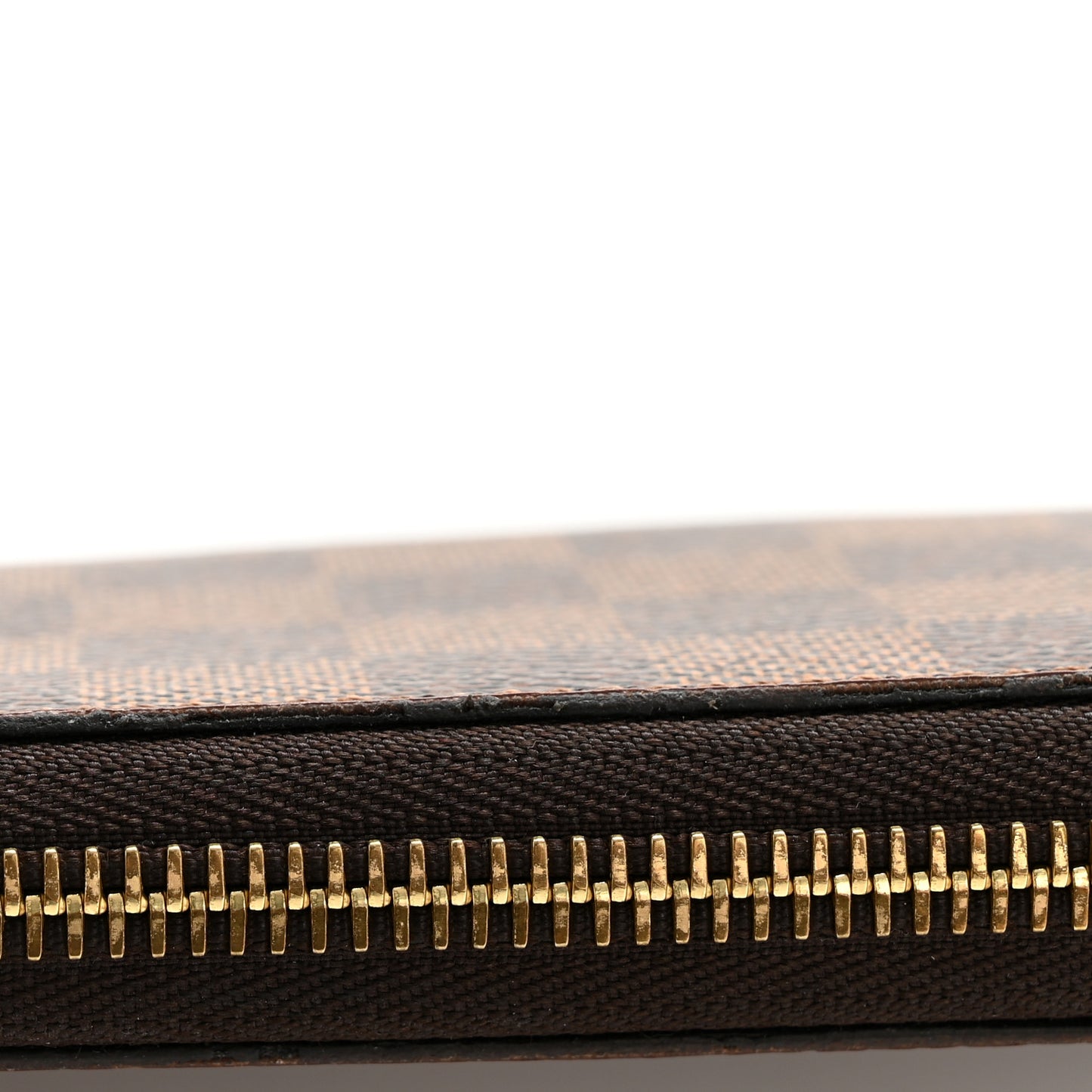 Damier Ebene Clemence Wallet Cherry