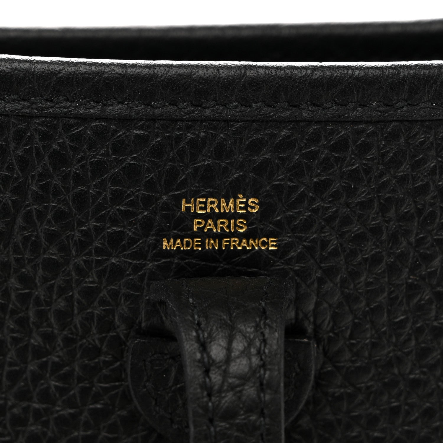 Hermes Taurillon Clemence Amazone Evelyne TPM Black Chocolate 6 of 12