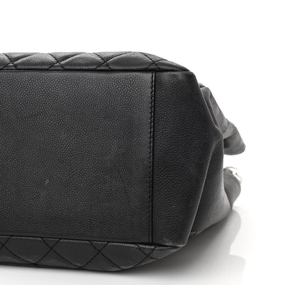 Chanel Caviar Quilted Grand Shopping Tote GST Black 10 of 12