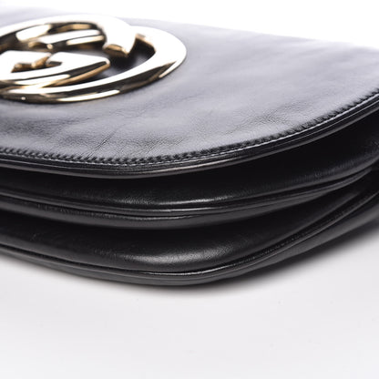 Gucci Calfskin Small Britt Shoulder Bag Black 11 of 11