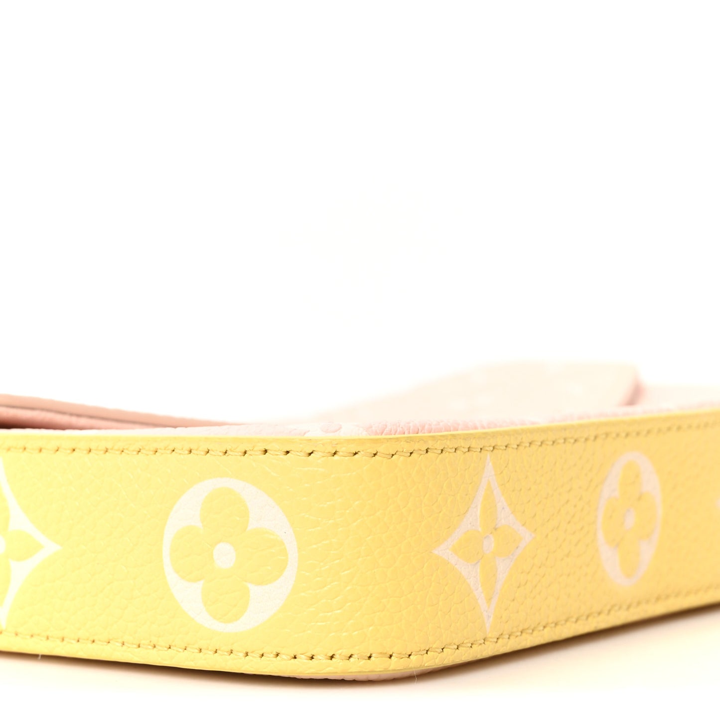 Empreinte Spring in the City Felicie Pochette Chain Wallet Pink Beige Yellow