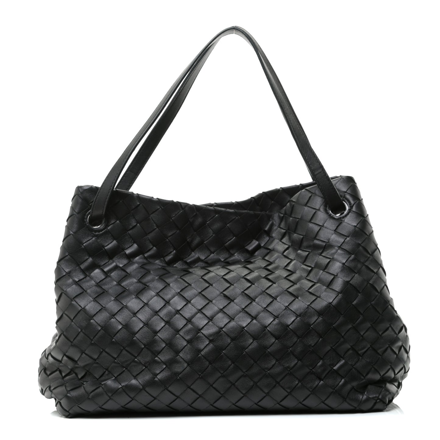 Nappa Intrecciato Tote Bag Black