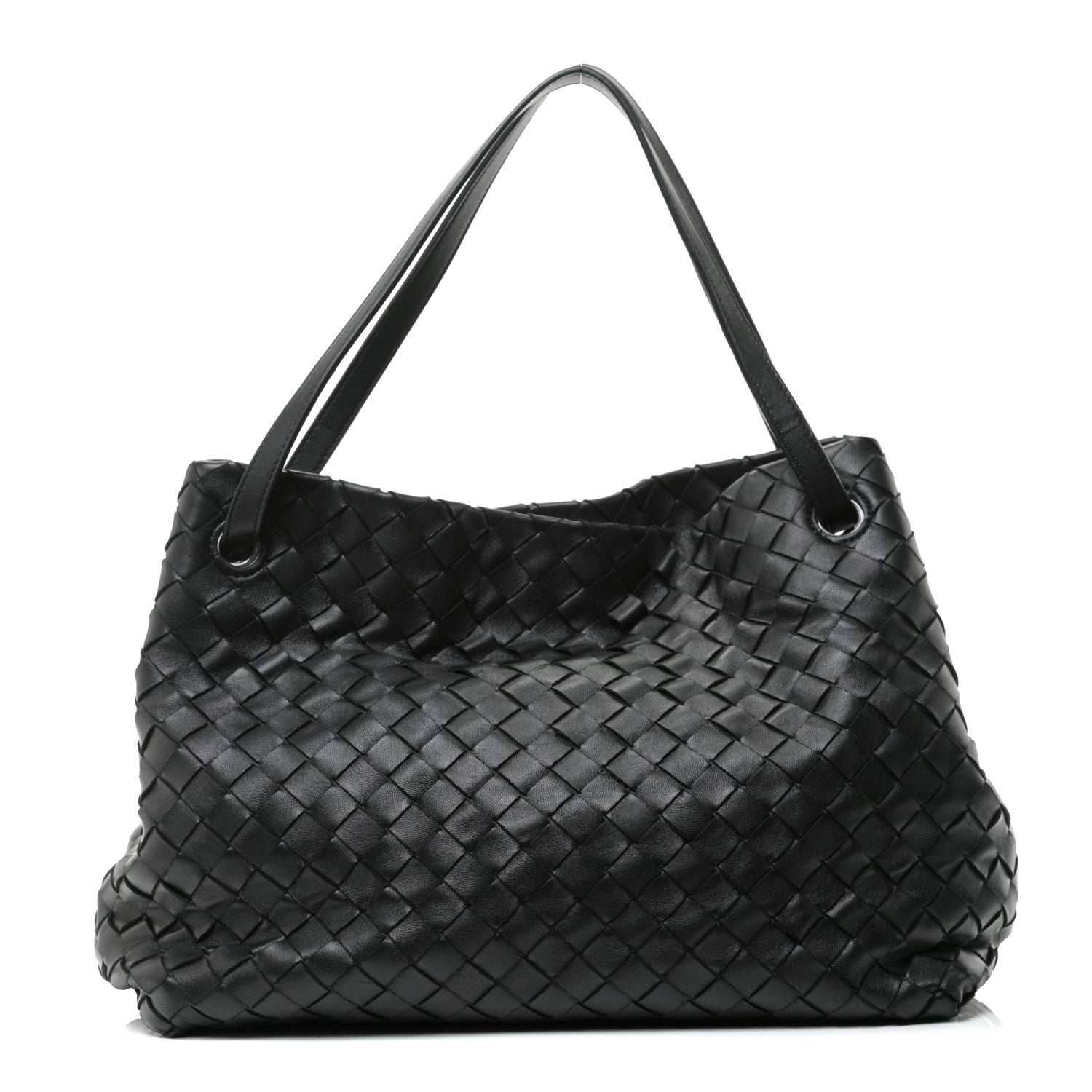 Bottega Veneta Nappa Intrecciato Tote Bag Black 1 of 8