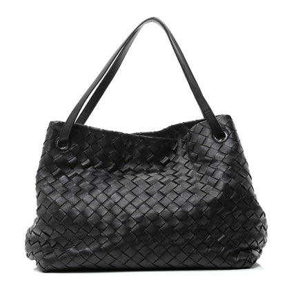 Bottega Veneta Nappa Intrecciato Tote Bag Black 1 of 8