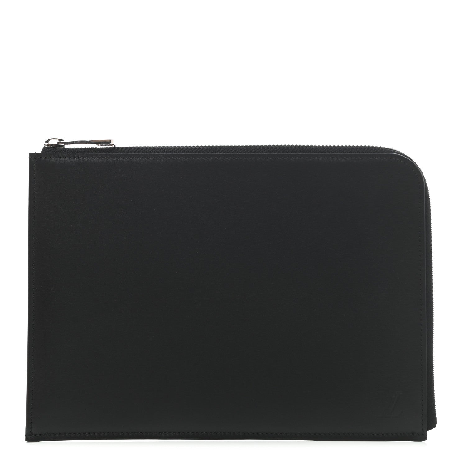 Louis Vuitton Calfskin Souple Pochette Jour PM Black 1 of 7
