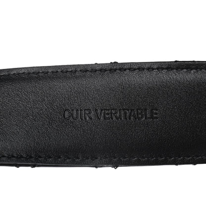 Chanel Lambskin Quilted CC Chain Belt 85 34 Black 5 of 15