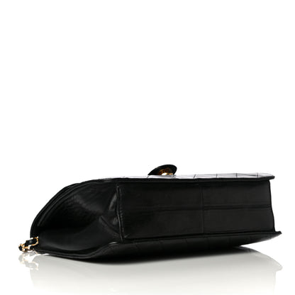 Chanel Lambskin Quilted Medium Single Flap Black 3 of 15