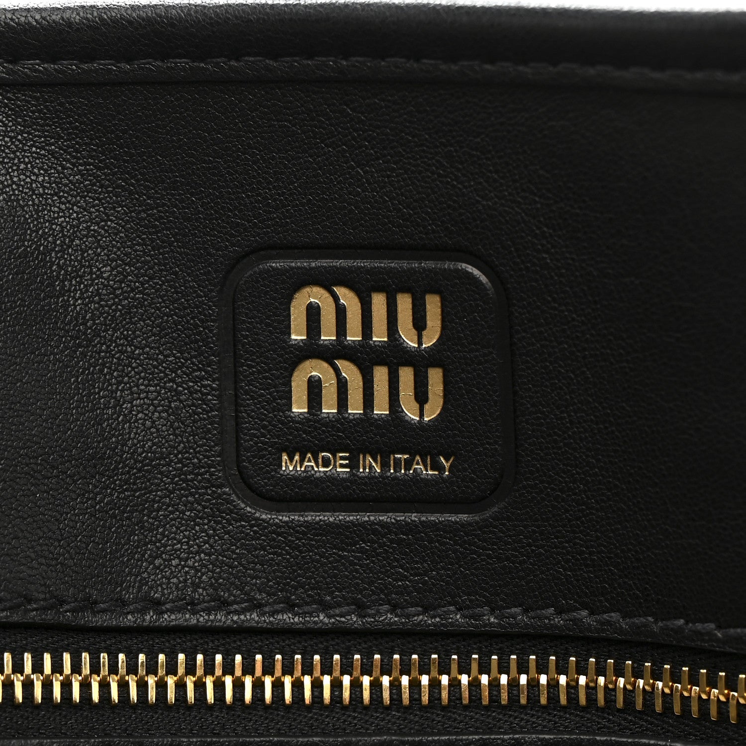 Miu Miu Nappa Medium Aventure Bag Black 6 of 10