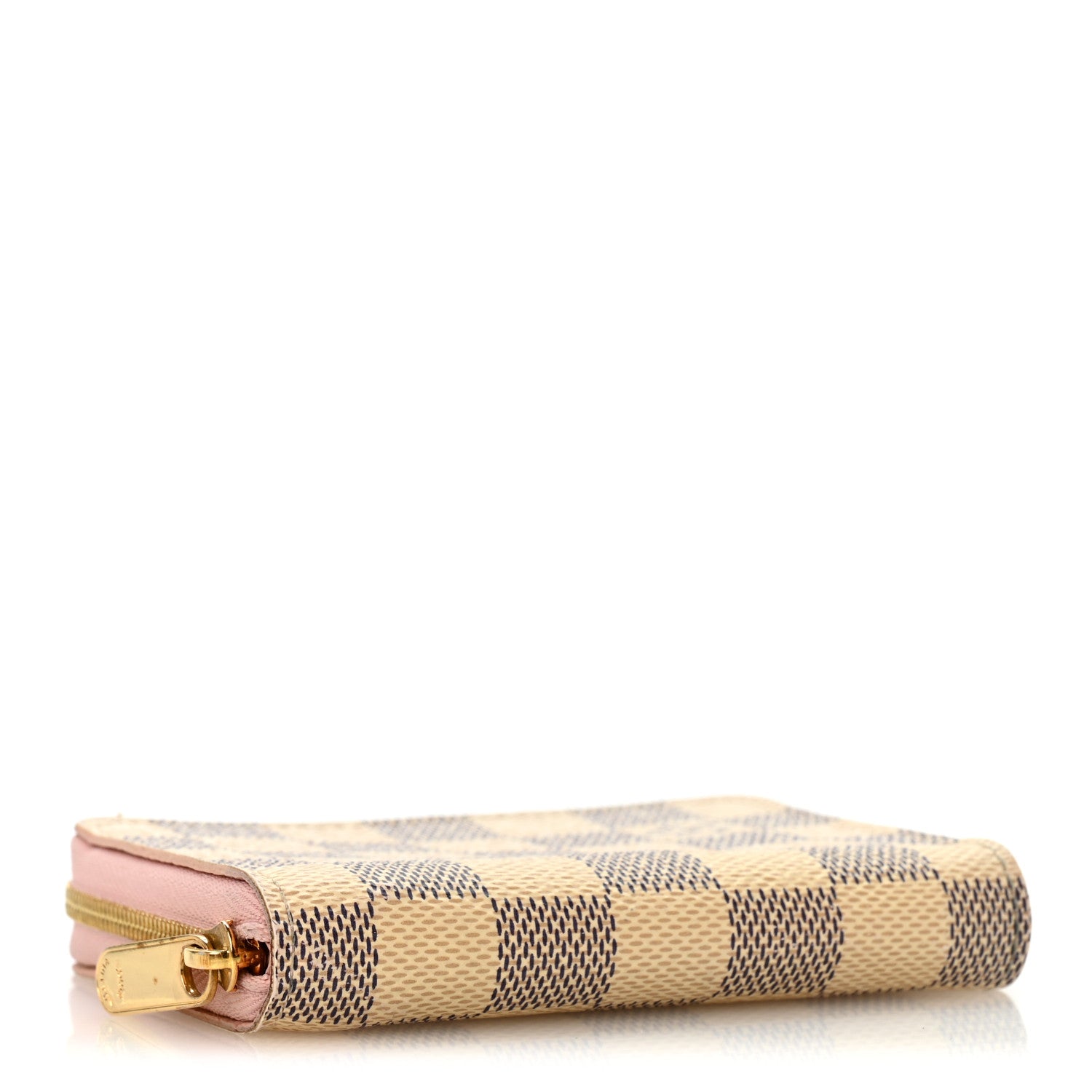 Louis Vuitton Damier Azur Zippy Coin Purse Rose Ballerine 4 of 11