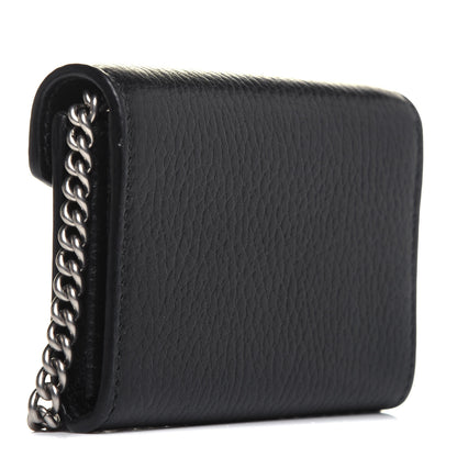 Gucci Calfskin Dionysus Coin Purse Black 3 of 11