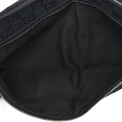 Gucci GG Monogram Double Pocket Belt Bag Black 5 of 10