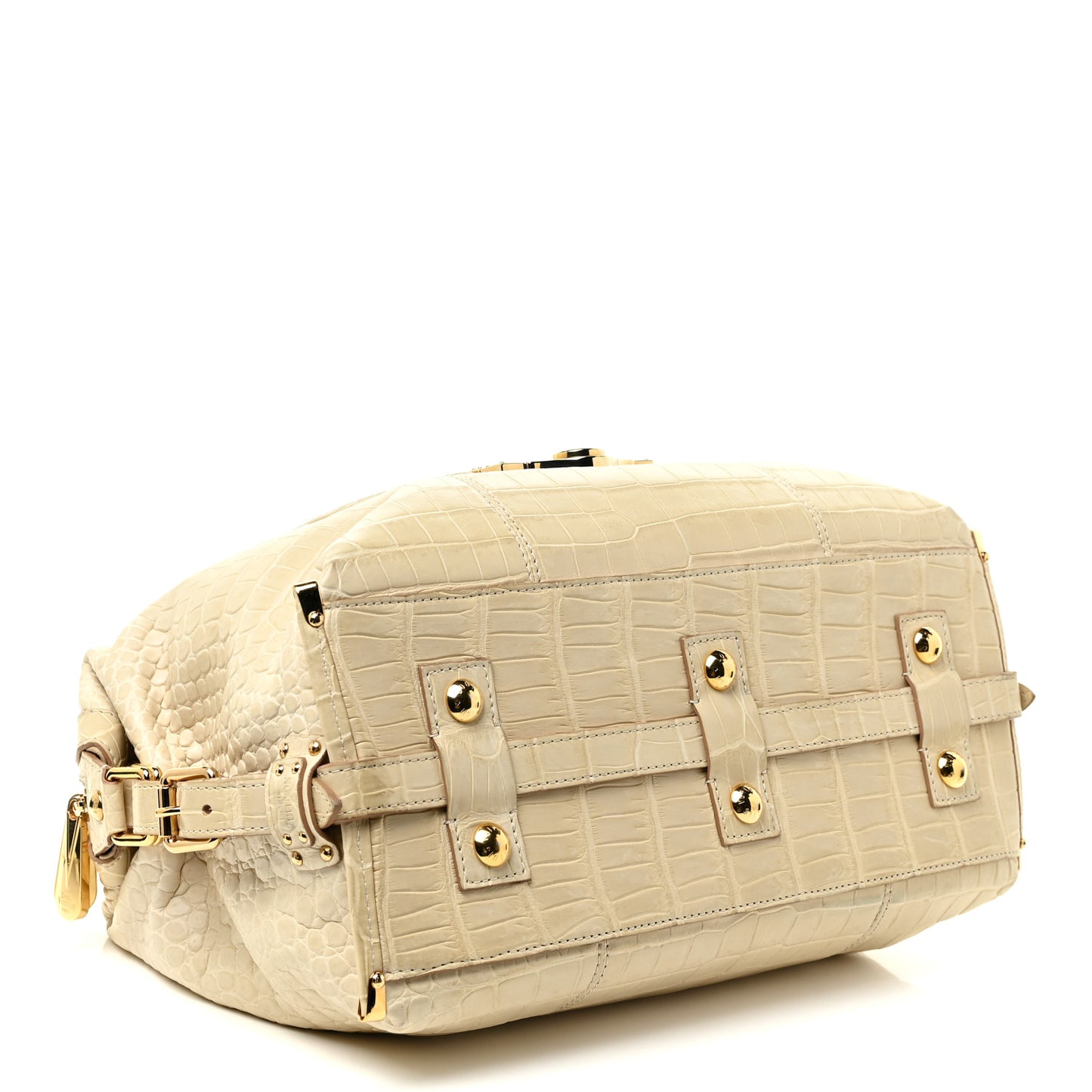 Crocodile Sac Louis Beige