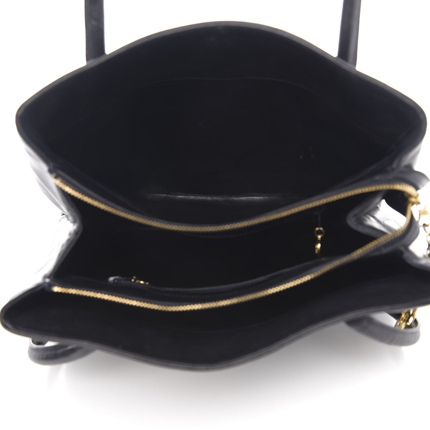 Lambskin CC Shoulder Bag Black