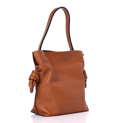 Loewe Nappa Medium Flamenco Knot Bag Tan 2 of 12