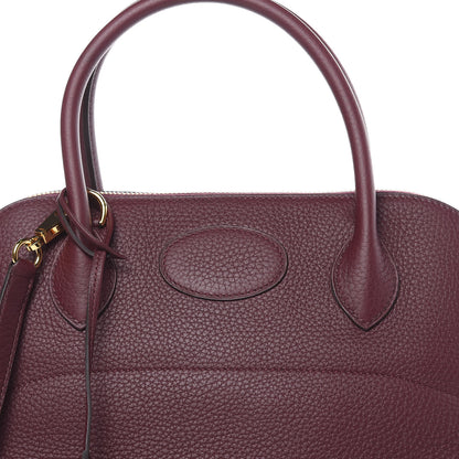 Hermes Taurillon Clemence Bolide 31 Bordeaux 11 of 11