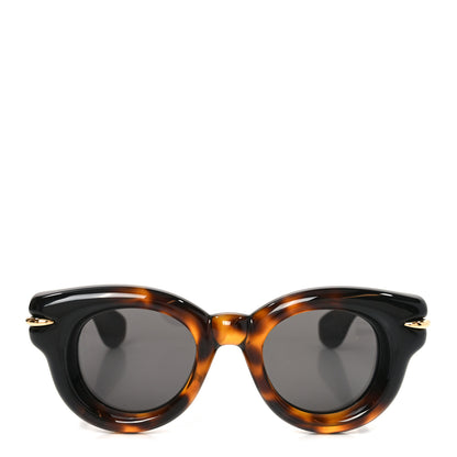 Loewe Acetate Inflated Cat-Eye Sunglasses LW40118I Tortoise 2 of 8