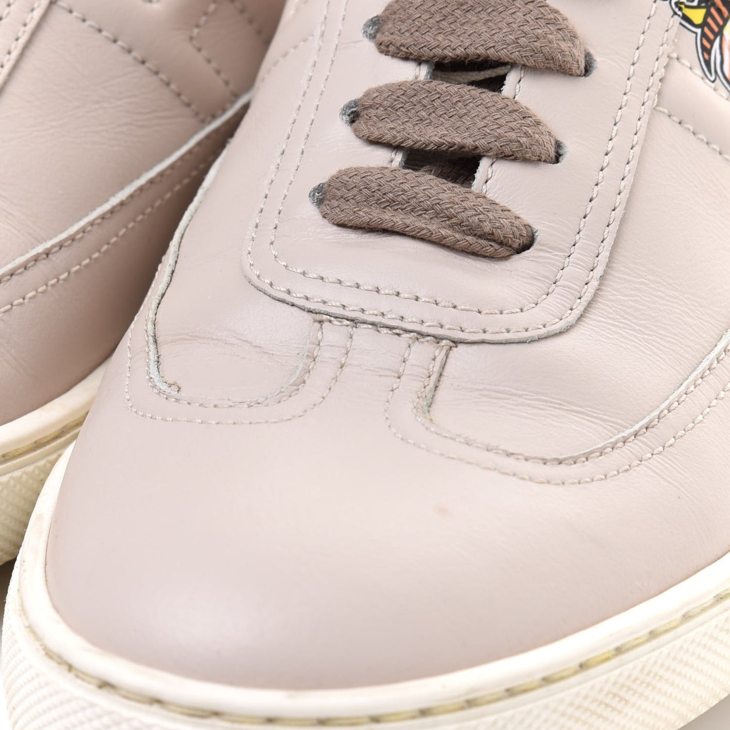 Calfskin Pegase Pop Quicker Sneakers 37 Beige Multicolor