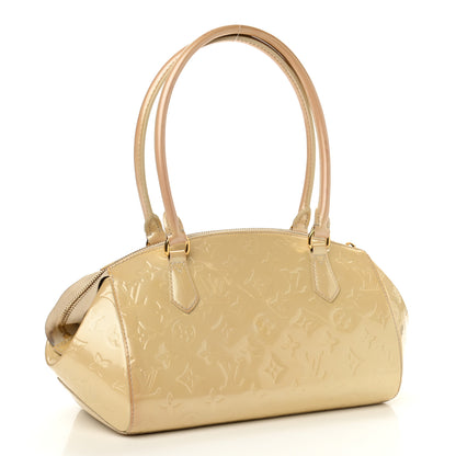 Louis Vuitton Vernis Sherwood PM Blanc Corail 3 of 18