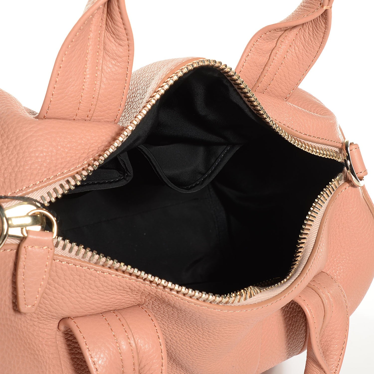 Alexander Wang Pebbled Lambskin Rocco Tan Pale Gold Hardware 5 of 10