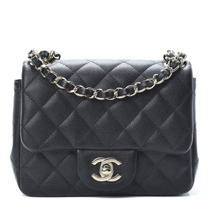 Chanel Caviar Quilted Mini Square Flap Black 1 of 10